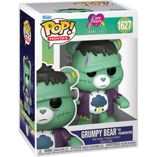 FIGURA POP CARE BEARS X MONSTERS GRUMPY BEAR FRANKENSTEIN image 1