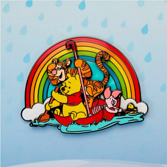 PIN RAINY DAY WINNIE THE POOH DISNEY LOUNGEFLY image 2