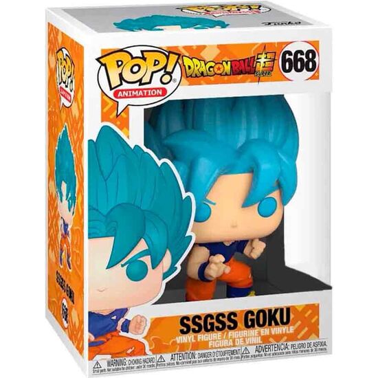 FIGURA POP DRAGON BALL SUPER SSGSS GOKU EXCLUSIVE image 0