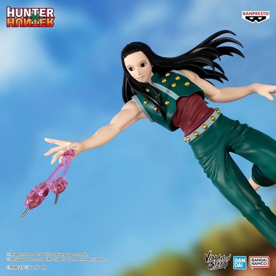 FIGURA YELLMI VIBRATION STARS HUNTER X HUNTER 17CM image 0