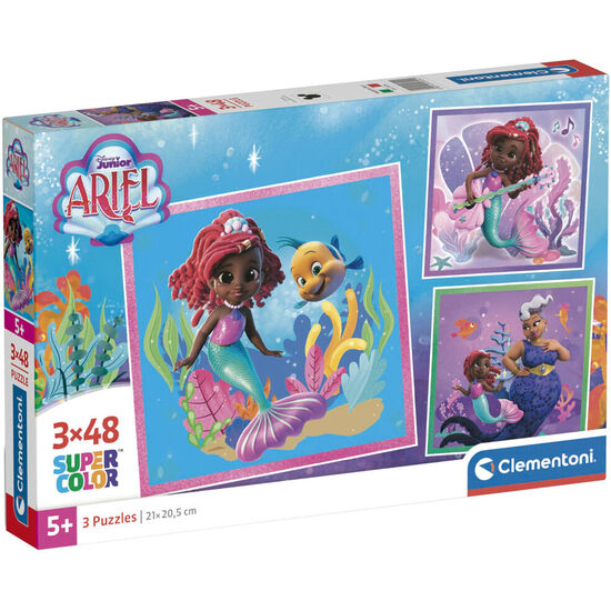 PUZZLE ARIEL DISNEY 3X48PZS image 0