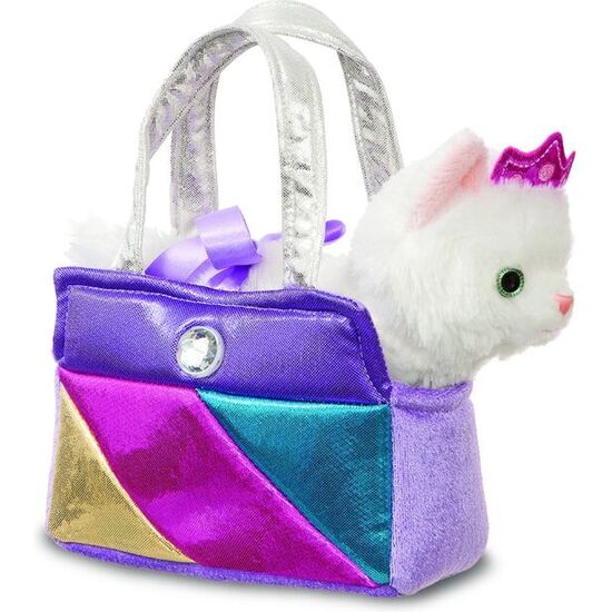 PELUCHE BOLSO GATO FANCY PAL 21CM image 0