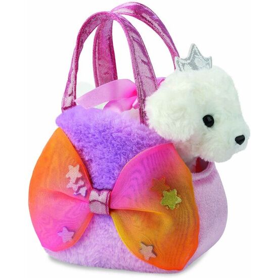 PELUCHE BOLSO PERRO PRINCESA FANCY PAL 21CM image 0