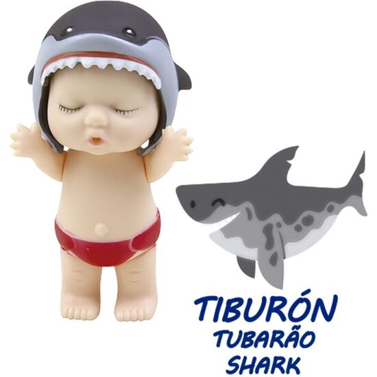 MUÑECO BEBE ANIMALES MARINOS 8CM SURTIDO image 1