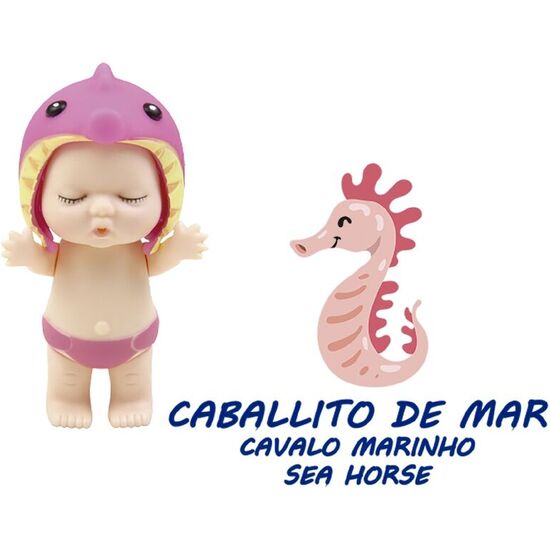 MUÑECO BEBE ANIMALES MARINOS 8CM SURTIDO image 2
