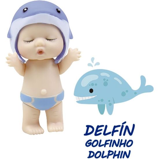 MUÑECO BEBE ANIMALES MARINOS 8CM SURTIDO image 3