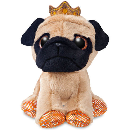 PELUCHE PERRO PUG SOFT 18CM image 0
