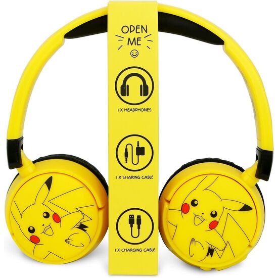 AURICULARES INFANTILES PIKACHU POKEMON image 2