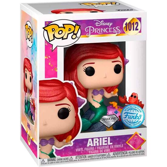FIGURA POP DISNEY PRINCESS ARIEL EXCLUSIVE image 0