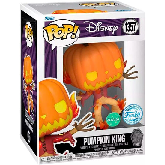 FIGURA POP DISNEY PUMPKIN KING EXCLUSIVE image 0