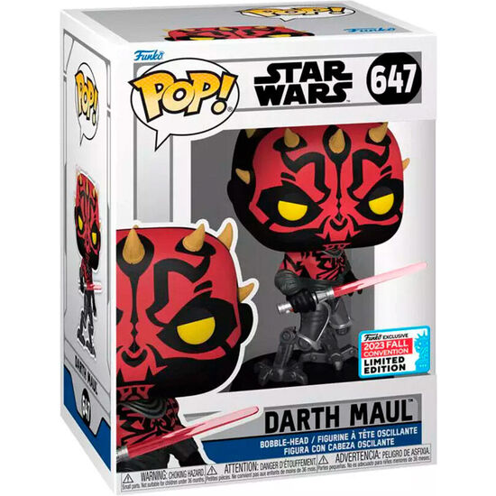 FIGURA POP STAR WARS DARTH MAUL EXCLUSIVE image 0