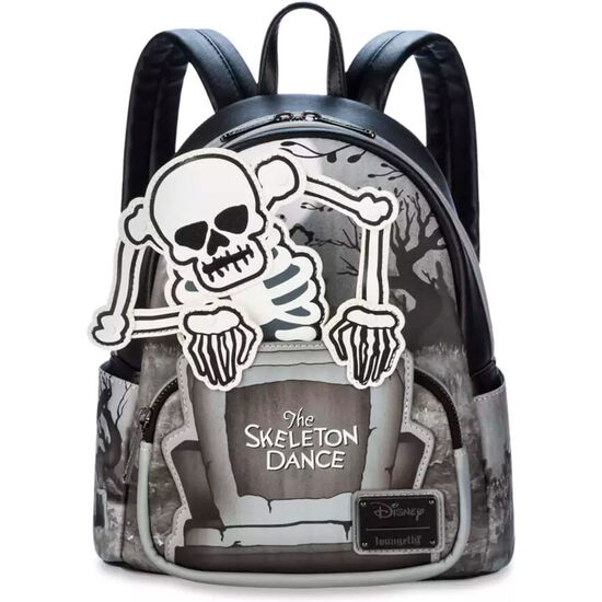 MOCHILA SKELENTON DANCE DISNEY LOUNGEFLY 26CM image 1