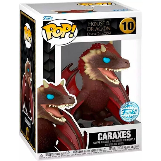 FIGURA POP HOUSE OF THE DRAGON CARAXES EXCLUSIVE image 1
