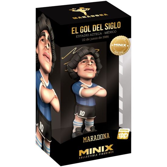 FIGURA MINIX GOL DEL SIGLO MARADONA 12CM image 0