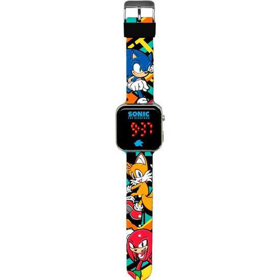 RELOJ LED SONIC THE HEDGEHOG image 0