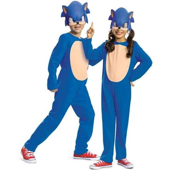 DISFRAZ SEGA SONIC PELICULA BASIC TALLA 3-4 AÑOS image 0