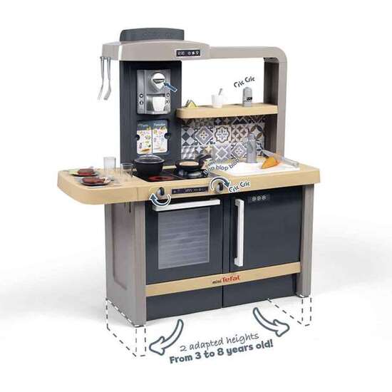 COCINA EVOLUTIVA. CRECE CON TU HIJO HASTA 8 CM. CON 31 ACCESORIOS. 101X92X44 CM image 1