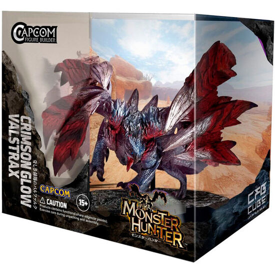 FIGURA CRIMSON GLOW VALSTRAX MONSTER HUNTER 10CM image 1