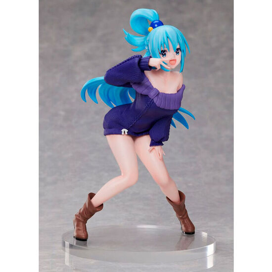 FIGURA AQUA KONOSUBA AN EXPLOSION ON THIS WONDERFUL WORLD! 19,5CM image 0