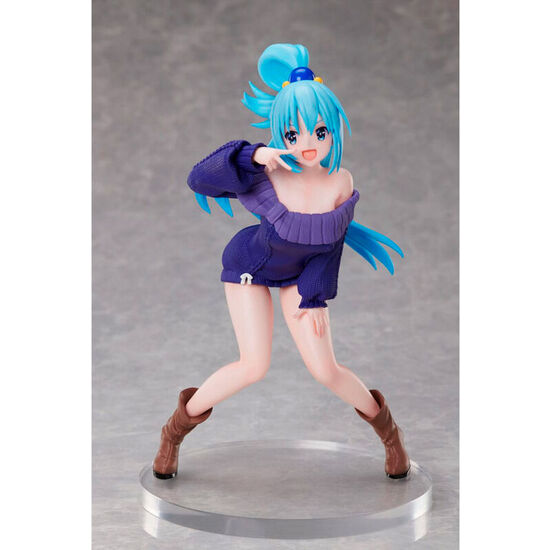 FIGURA AQUA KONOSUBA AN EXPLOSION ON THIS WONDERFUL WORLD! 19,5CM image 1