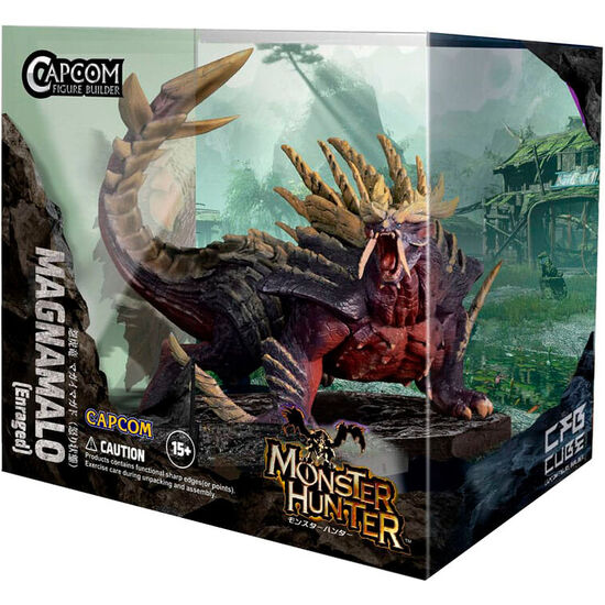 FIGURA MAGNAMALO ENRAGED MONSTER HUNTER 10CM image 1