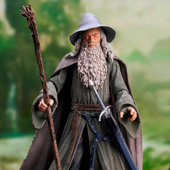 FIGURA GANDALF EL SEÑOR DE LOS ANILLOS 18CM image 2