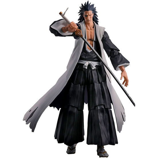 FIGURA S.H. FIGUARTS KENPACHI ZARAKI BLEACH THOUSAND-YEAR BLOOD WAR 17CM image 0