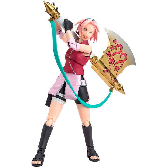 FIGURA S.H. FIGUARTS SAKURA HARUNO NARUTO OP99 EDITION NARUTO SHIPPUDEN 14CM image 0