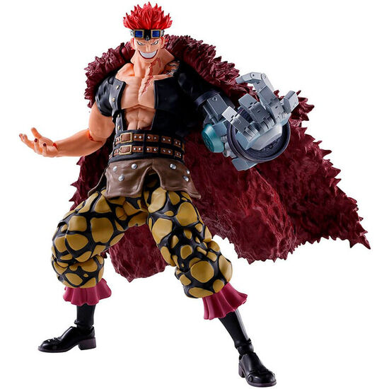 FIGURA S.H FIGUARTS EUSTASS KIDS THE RAID ON ONIGASHIMA ONE PIECE 18CM image 0