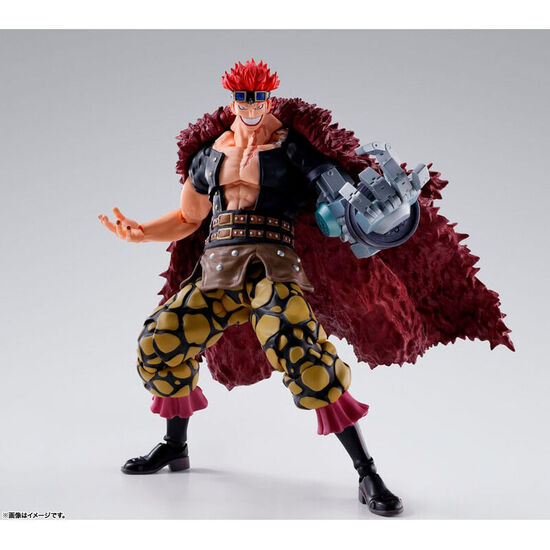 FIGURA S.H FIGUARTS EUSTASS KIDS THE RAID ON ONIGASHIMA ONE PIECE 18CM image 1