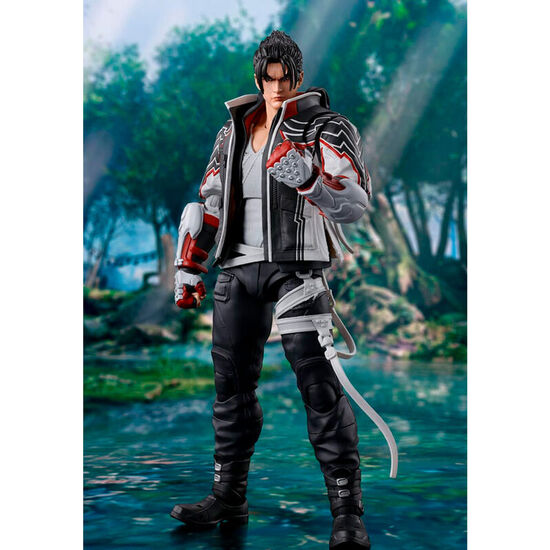 FIGURA S.H FIGUARTS JIN KAZAMA TEKKEN 15CM image 1