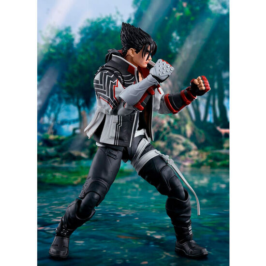 FIGURA S.H FIGUARTS JIN KAZAMA TEKKEN 15CM image 2
