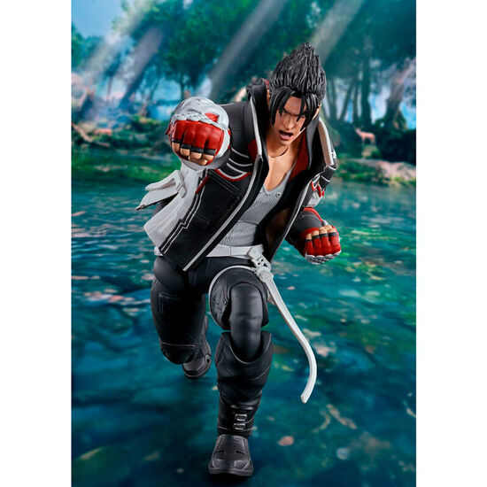 FIGURA S.H FIGUARTS JIN KAZAMA TEKKEN 15CM image 3
