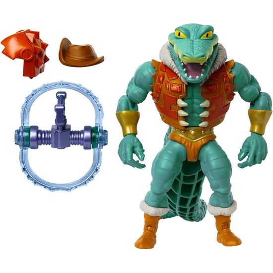 FIGURA LEATHERHEAD TURTLES OF GRAYSKULL MASTERS OF THE UNIVERSE 14CM image 0