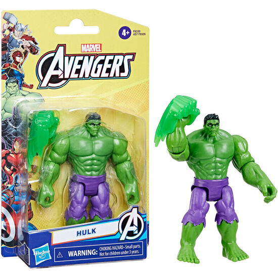 FIGURA HULK VENGADORES AVENGERS MARVEL 10CM image 0