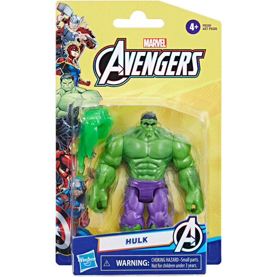 FIGURA HULK VENGADORES AVENGERS MARVEL 10CM image 2