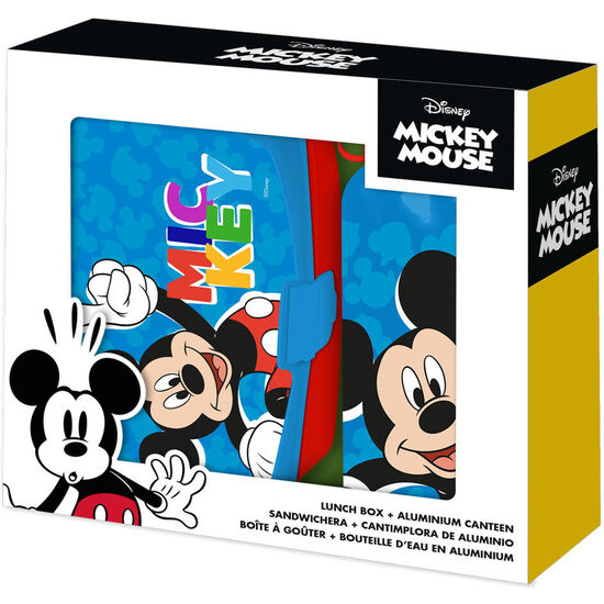 SET CANTIMPLORA + SANDWICHERA MICKEY DISNEY image 0
