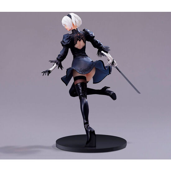 FIGURA 2B YORHA NO. 2 TYPE B NO GOGGLES FORM-ISM NIER: AUTOMATA 18CM image 1