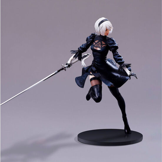 FIGURA 2B YORHA NO. 2 TYPE B NO GOGGLES FORM-ISM NIER: AUTOMATA 18CM image 2