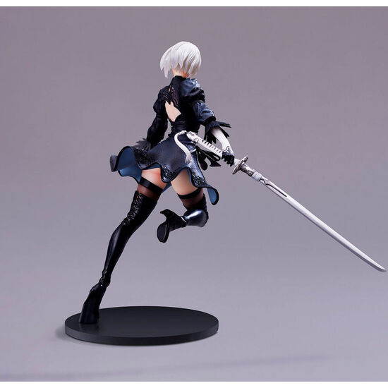 FIGURA 2B YORHA NO. 2 TYPE B NO GOGGLES FORM-ISM NIER: AUTOMATA 18CM image 3