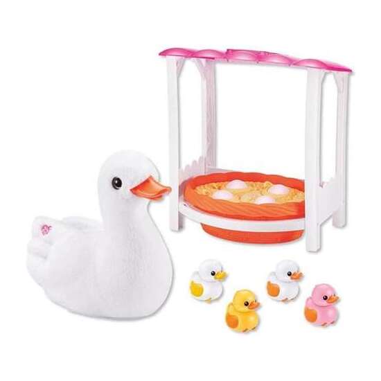PATO INTERACTIVO PETS ALIVE PASEA CON SUS 3 PATITOS, CON ACCESORIOS image 1
