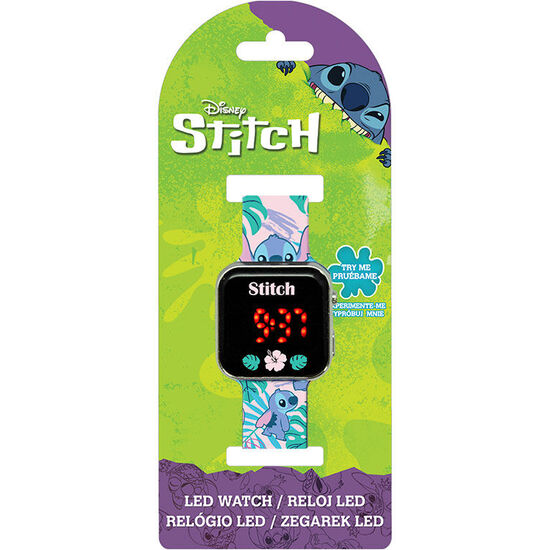 RELOJ LED STITCH DISNEY image 1
