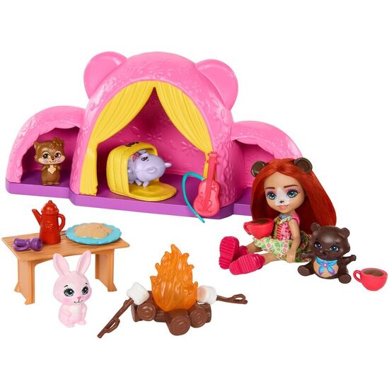 MUÑECA ACAMPADA DE MIMITOS ENCHANTIMALS image 1
