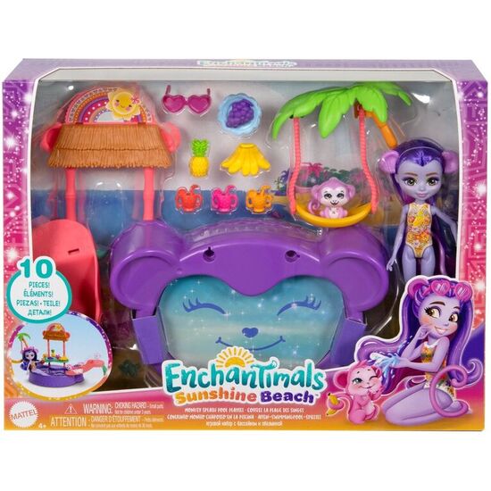 MUÑECA MONITO SUNSHINE BEACH ENCHANTIMALS image 0