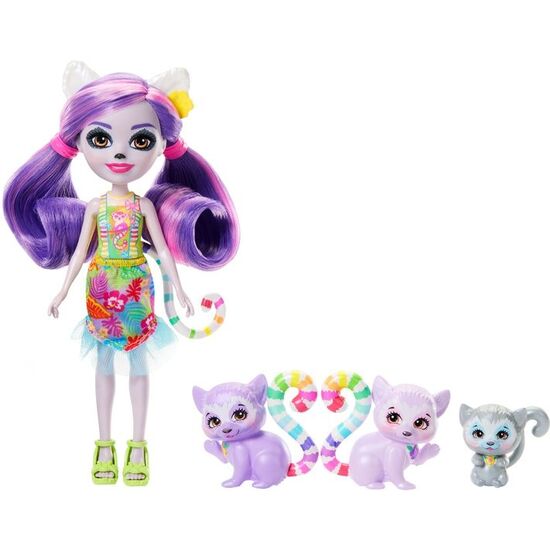 MUÑECA LORINDA LEMUR SUNSHINE BEACH ENCHANTIMALS image 2