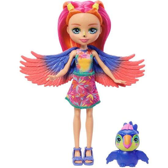 MUÑECA TRIPPI TOUCAN SUNSHINE BEACH ENCHANTIMALS image 1