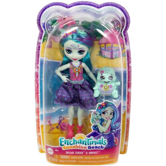MUÑECA TOLENE TURTLE SUNSHINE BEACH ENCHANTIMALS image 0