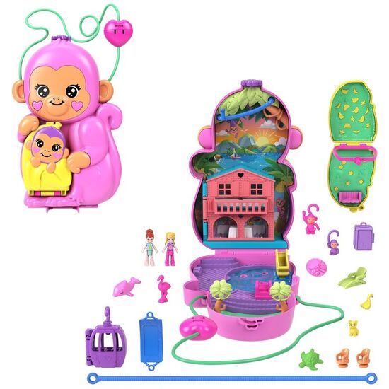 COFRE BOLSO MAMA MONO Y BEBE POLLY POCKET image 2