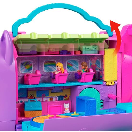 COFRE AVION DE GATITO POLLY POCKET image 0
