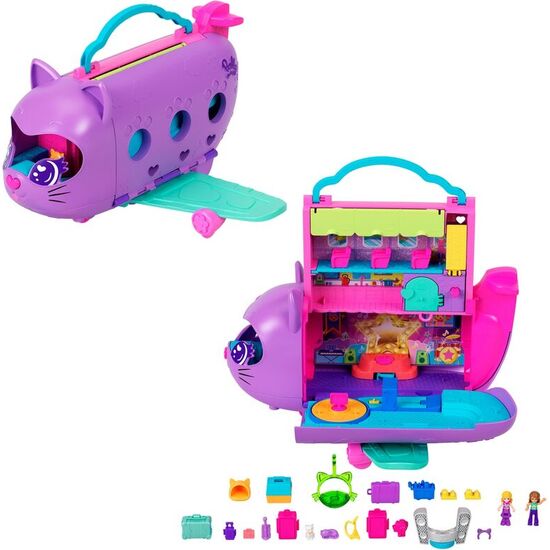 COFRE AVION DE GATITO POLLY POCKET image 1